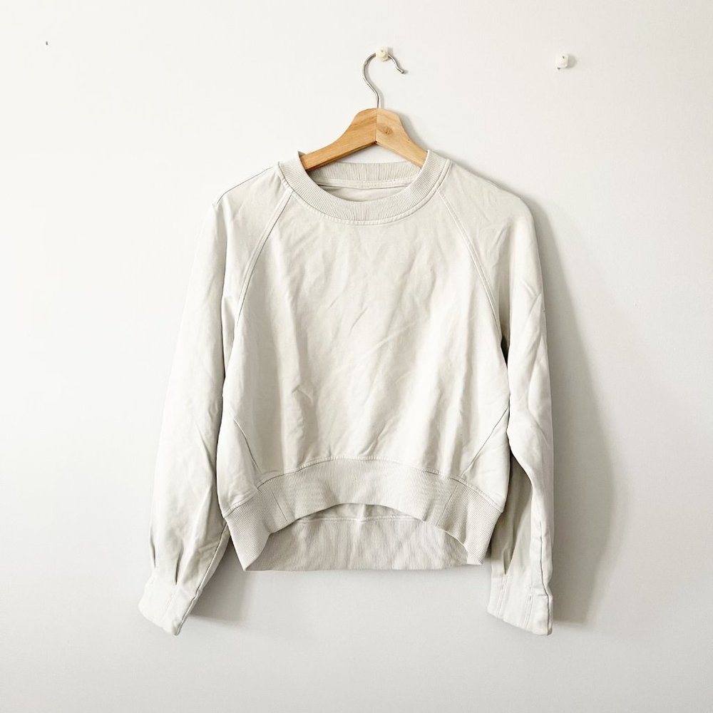 ✨ Light Gray Pullover Sweater | lululemon